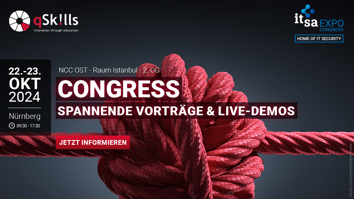 qSkills it-sa Congress Program 2024