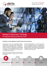 Backup & Recovery Flyer