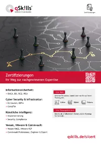 Zertifizierungen Flyer