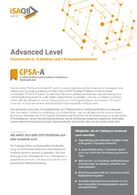 iSAQB CPSA-A Flyer