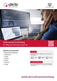 Softwareentwicklung Flyer