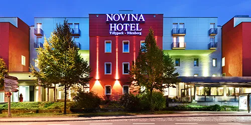 Anmeldemask Hotel Bild Novina Tilly Park