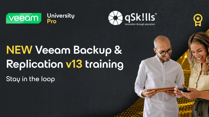 NEW Veeam Backup & Replication v13 training