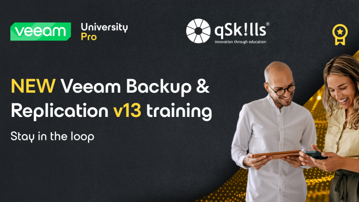 NEW Veeam Backup & Replication v13 training