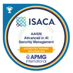 ISACA AAISM Advanced in AI Security Management Accredited Training Organisation