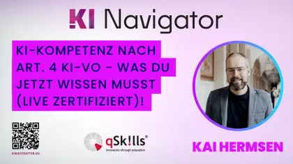 KI Navigator 2026: Vortrag Kai Hermsen