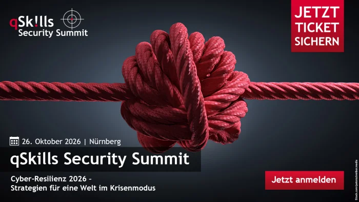 qSkills Security Summit 2026 - Jetzt Ticket sichern!