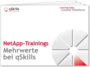 NetApp Trainings Mehrwerte bei qSkills