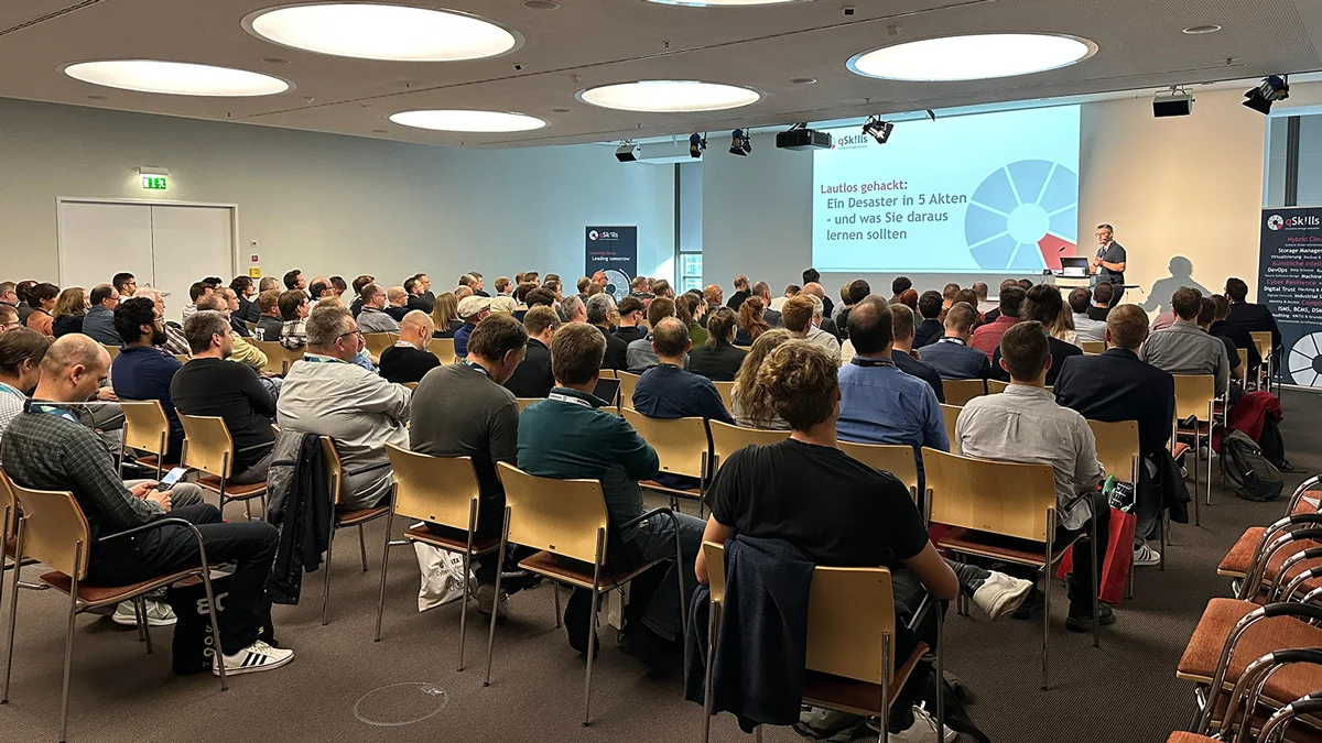 Voller Raum bei unseren Vortragen beim congress@it-sa 2025