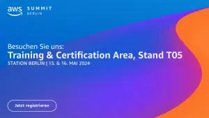 AWS Summit Berlin 2024 - Jetzt registrieren