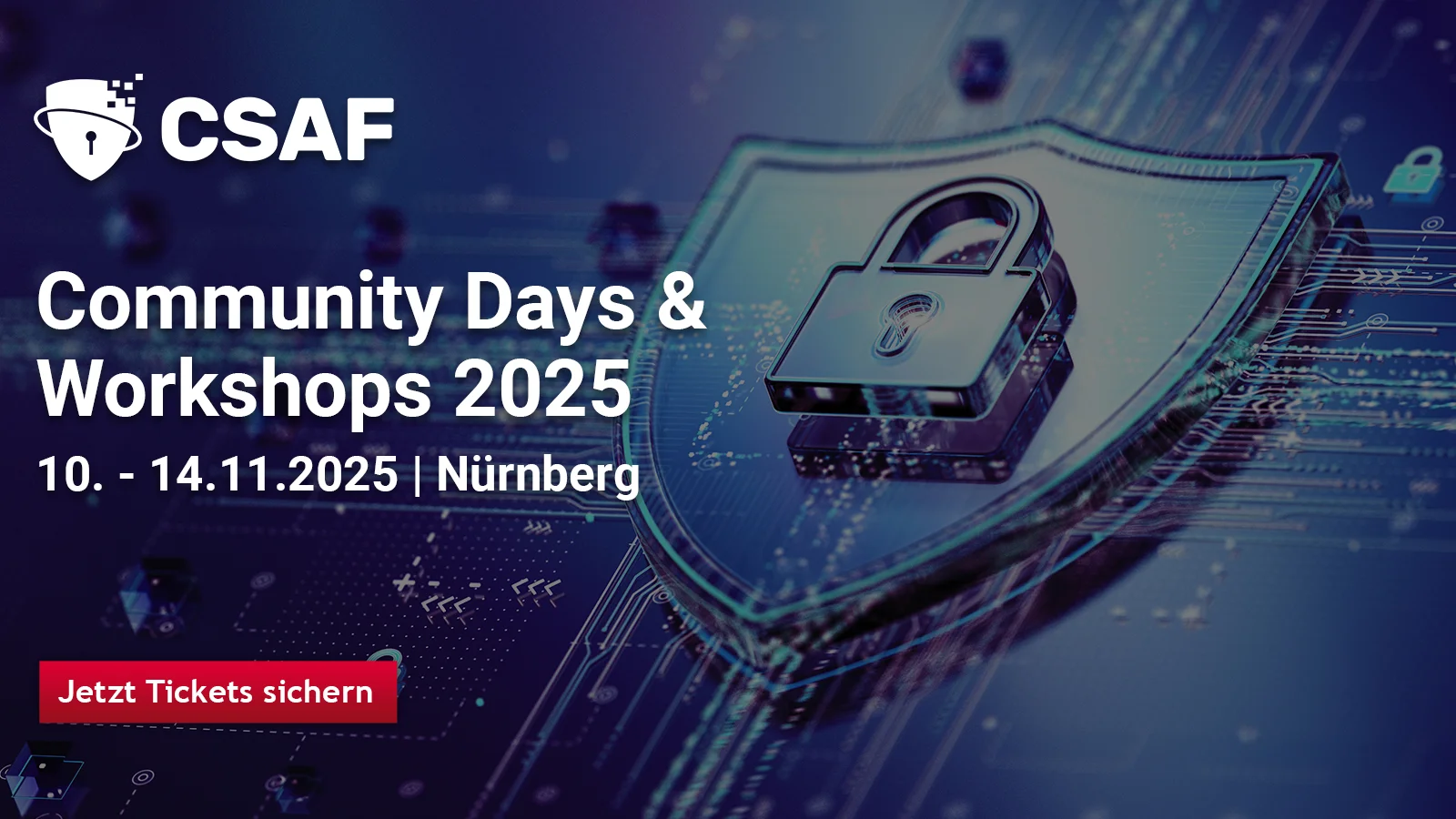 CSAF Community Days & Workshops 2025 | 10.-14.11.2025 | Nürnberg