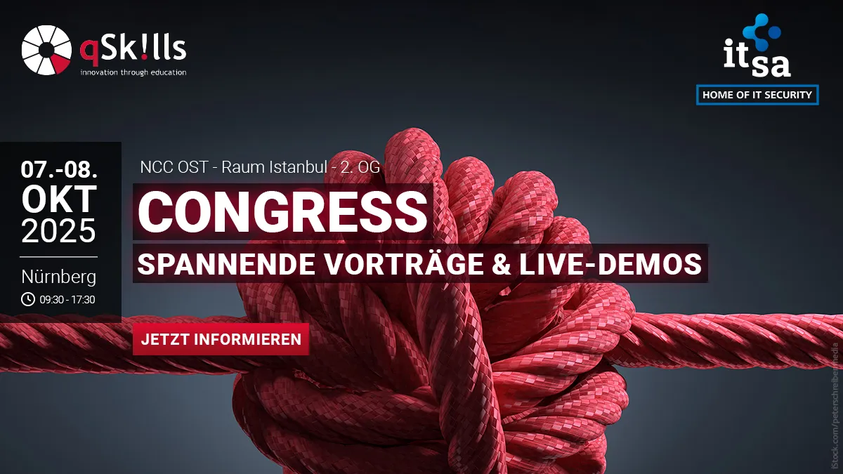qSkills it-sa Congress Programm 2025