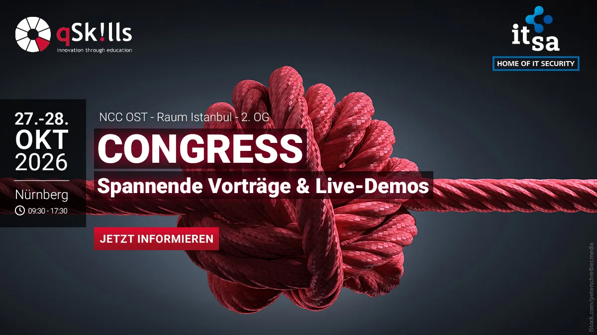 qSkills it-sa Congress Program 2025