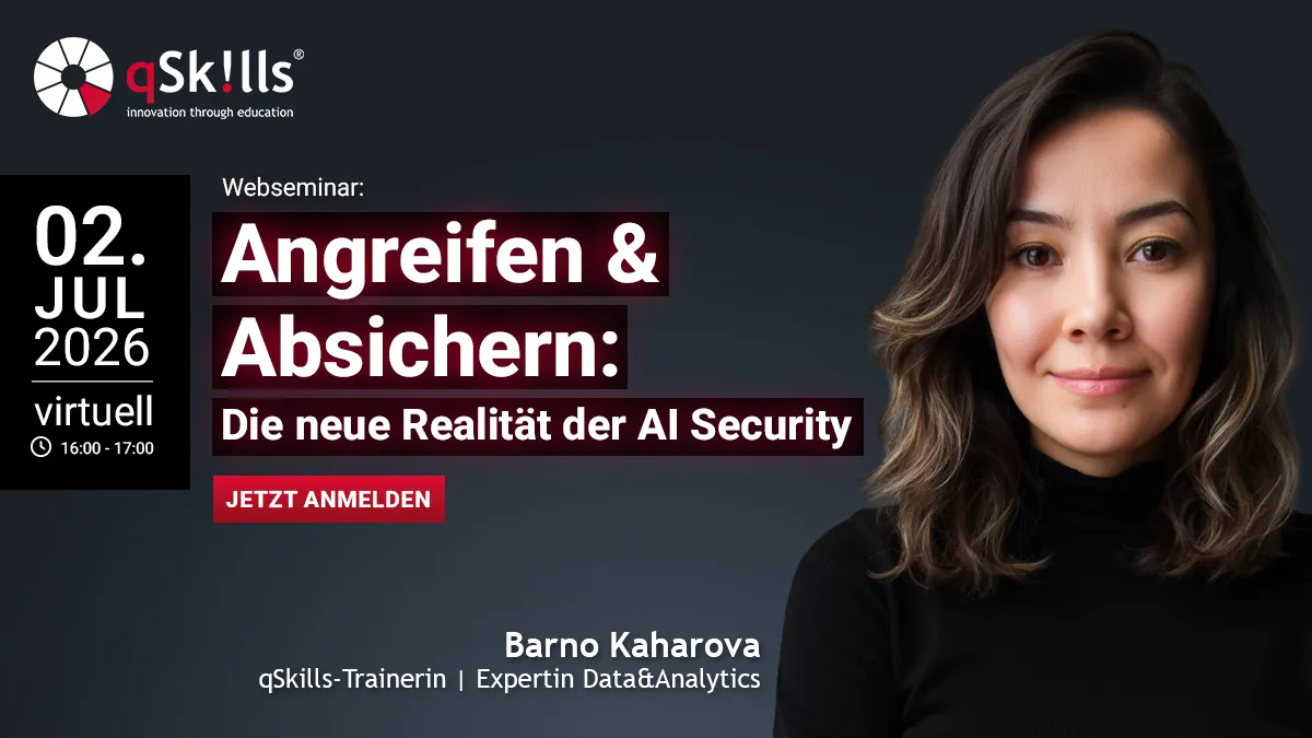 Webseminar Angreifen & Absichern: Die neue Realität der AI Security mit Barno Kaharova