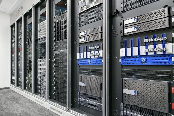 qSkills Hands-On Data Center for participants to practice with the latest storage and backup technology as well as switches from NetApp, ProLion, Brocade, and others.