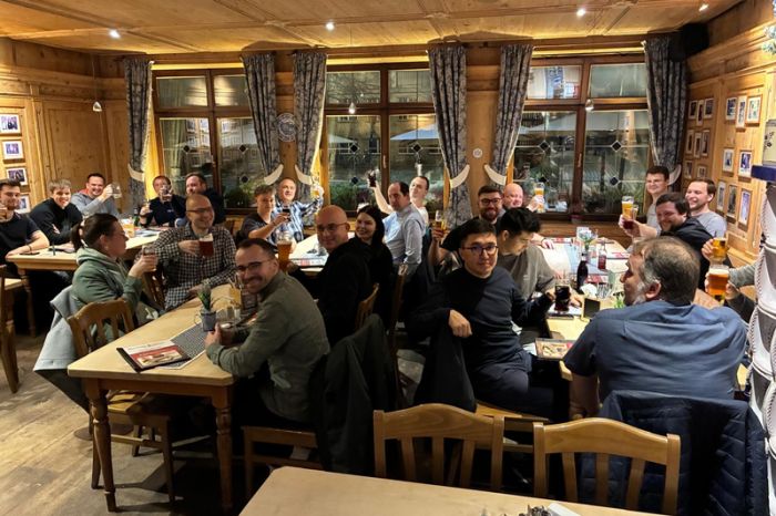 Teilnehmerabend Bratwurst Röslein