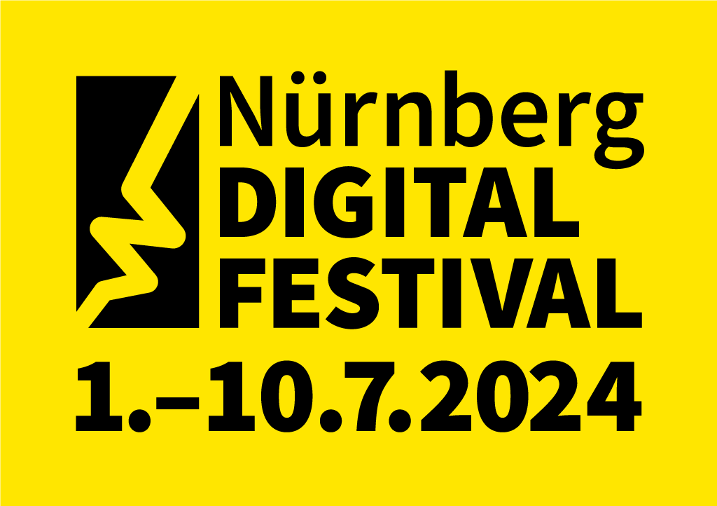 Nürnberg DIGITAL FESTIVAL 2024 (#NUEDIGITAL) Logo